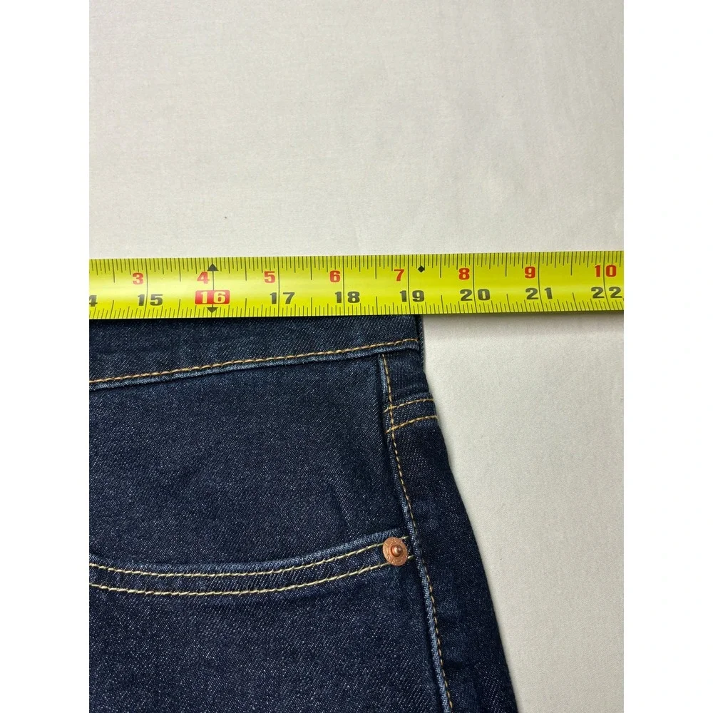 Levis 514 Straight Fit Mens Jeans Dark Wash Indigo Blue Denim W36‎ L32